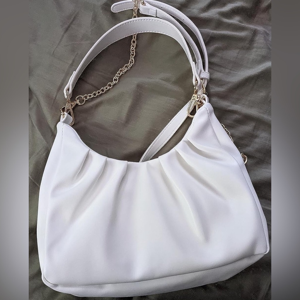 White Leather Bag